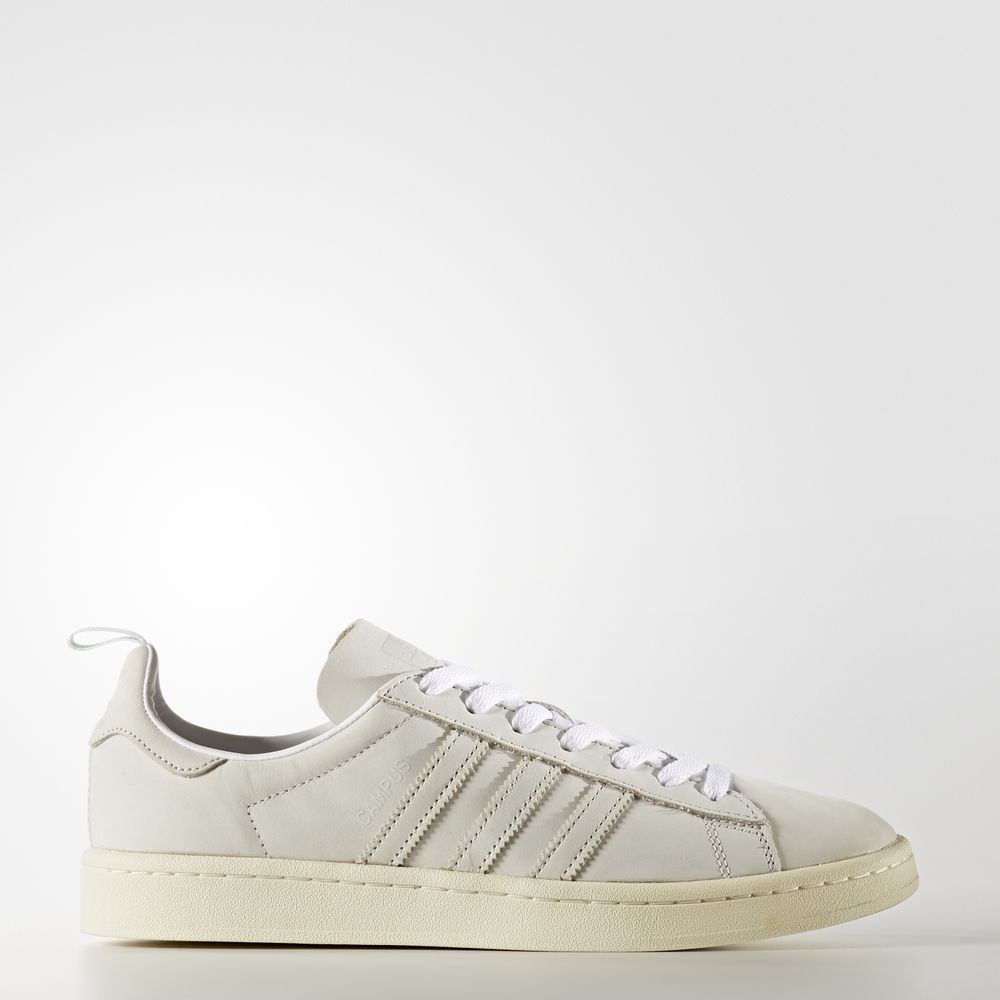 Adidas Campus - Originals ανδρικα - Μπεζ/Ασπρα/Ασπρα/Ασπρα,Μέγεθος: EU 36 – 54 2/3 (526GXEDI)